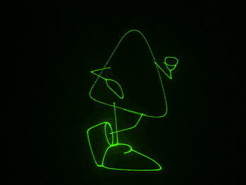 Example laser image.