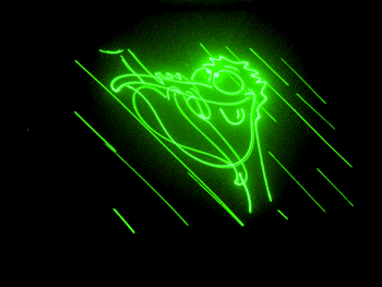 Example laser image.